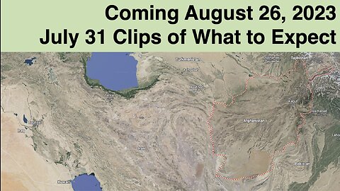 Clips from July 31, 2023 about coming Afghan townhall on August 26, 2023