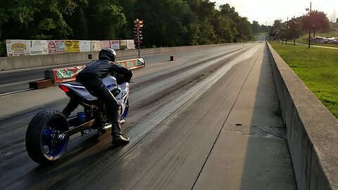 2018 GSXR 1000 with 60 shot of Nitrous at the track