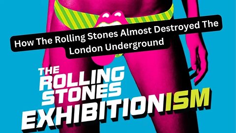 How The Rolling Stones Almost Destroyed London Underground #shorts #rollingstones