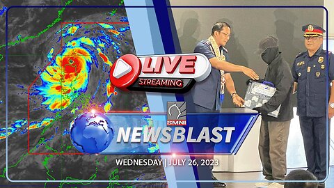 LIVE | Typhoon Egay, napanatili ang lakas at inaasahang lalabas ng PAR bukas ng umaga | July 26