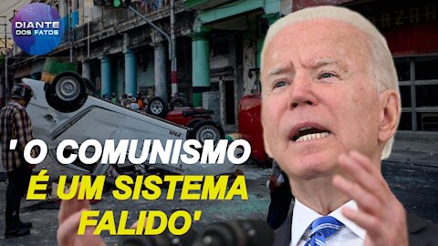 Biden derruba comunismo: 'sistema falido'; rapaz de 18 anos será o mais jovem no espaço