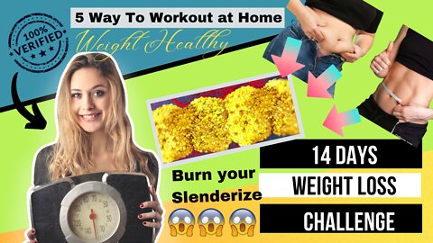 14 Days Weight Loss Challenge - Simple Way Home Workout Routine | Samdeb3