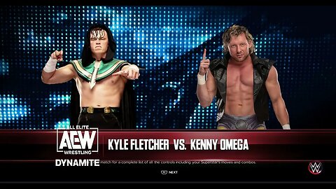 AEW Dynamite Kenny Omega vs Kyle Fletcher