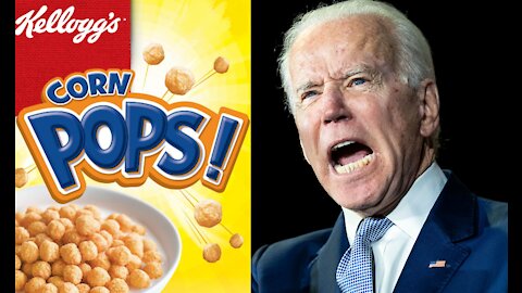 Joe Biden Corn Pop Funny - Stephen Colbert Show