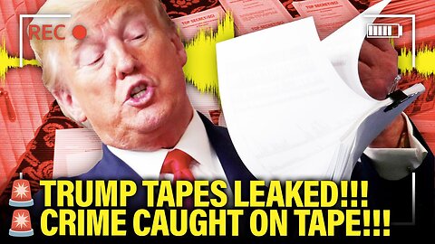 Trump LEAKED Audio Recording ADMITTING TO CRIMES Released