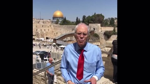 Dr Harper at Temple Mount Western Wall of Prayer September 11, 2022