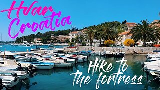 HVAR FORTRESS WALK || TRAVEL CROATIA || CROATIA VLOG #19