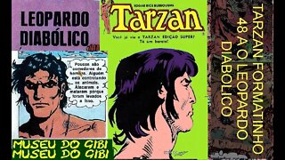 TARZAN FORMATINHO 48 A O LEOPARDO DIABOLICO #quadrinhos #comics #gibi EBAL