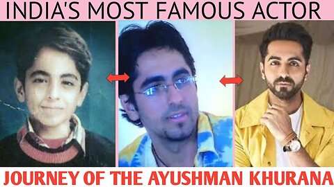 Ayushmann Khurrana (आयुष्मान खुराना ) Transformation Journey 1984 - 2023 #ayushmankhurana