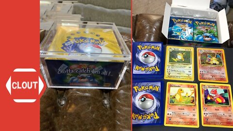 Logic Opens Vintage $25K Pokemon Base Set Booster Box!