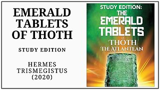 Emerald Tablets of Thoth: Study Edition (2020) Hermes Trismegistus