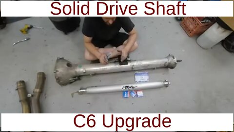 C6 Corvette Performance Driveshaft Upgrade