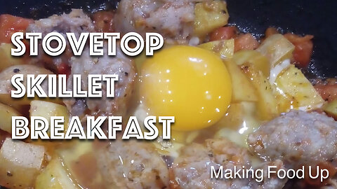 Stovetop Skillet Breakfast 🍳 feat. Mrs Dash & Lawry's | Making Food Up