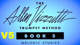 Allen Vizzutti Method Book 3 - VOCALISE STUDIES 5