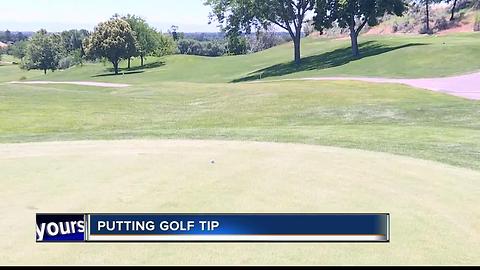 Summer Golf Tip #1 Putting with Broncos Dan Potter