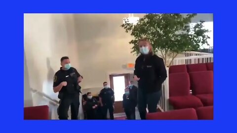 Out! Out! Out! Pastor in Canada kicks out the police! My new hero!