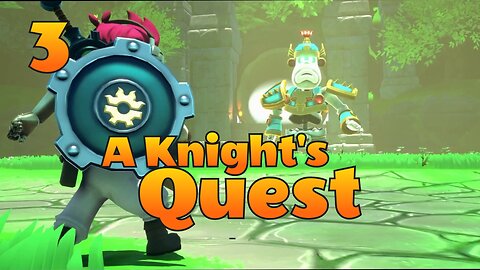 The first boss is always easy...right? - A Knight's Quest first boss showdown!