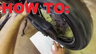 How To: Oil A Motorcycle Chain The EASY WAY!