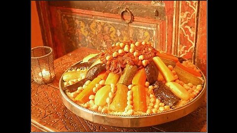 كسكس مغربي - COUSCOUS MAROCAIN