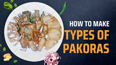 How to make Crispy Pakora with one batter Recipe | Kitchen With Musfara"