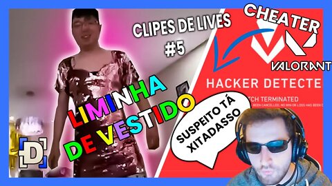 LIMINHA de VESTIDO e ONDA de CHEATERS no VALORANT | Compilado de Clipes #5