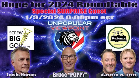 2024 Outlook Roundtable with Lewis Herms, Scott Stone, Joe Rosati and Poppy 6pm est