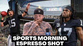 Gardner Minshew gambles; ALL IN with Vegas! | Sports Morning Espresso Shot