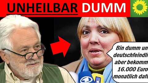 💥UNGEBILDET & DEUTSCHLANDFEINDLICH🤮💥BRODER rechnet mit CLAUDIA ROTH AB