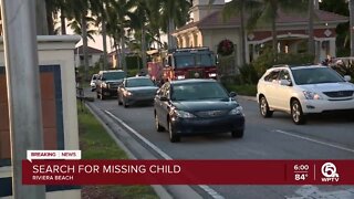 Police search for missing boy in Riviera Beach