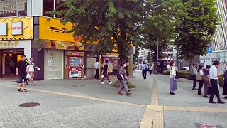4K Japan Walk Kanayama Area Of Nagoya