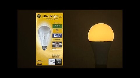 GENERAL ELECTRIC- ULTRA BRIGHT LED 22W #led #christmas