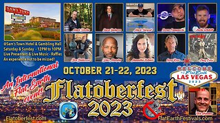 Flat Earth Conference Las Vegas October 21 - 22 Flatoberfest ✅