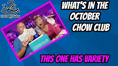 What's in the October Chow Club box?