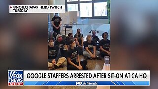 Pro Hamas Google Workers Arrested For Protesting Israel Contract