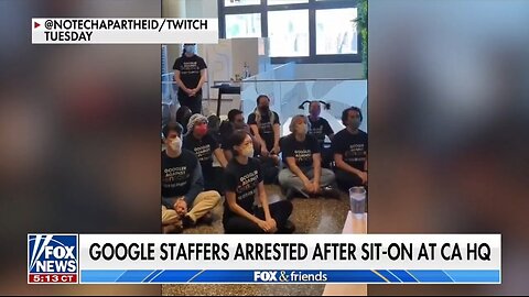 Pro Hamas Google Workers Arrested For Protesting Israel Contract