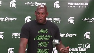 Mel Tucker praises defense in Michigan State's win over Akron, looks ahead to Washington