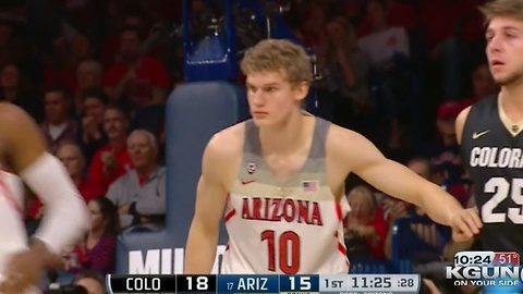 17th ranked Arizona holds off late surge by Colorado