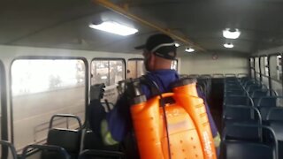 South Africa - Cape Town - Minister of Transport and Public Works in the Western Cape visisg the Cape Town Bus Terminus (Video) (6yP)