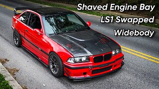 Building a WIDEBODY LS SWAPPED E36 M3 in 20 Minutes