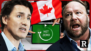 Justin Trudeau is TERRIFIED of Alex Jones, here's why! | Redacted with Clayton Morris