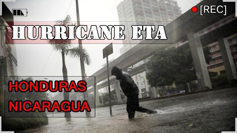 Horror Hurricane Eta hits Honduras- severe flood and devastation. Storm Eta. Natural Disasters 2020