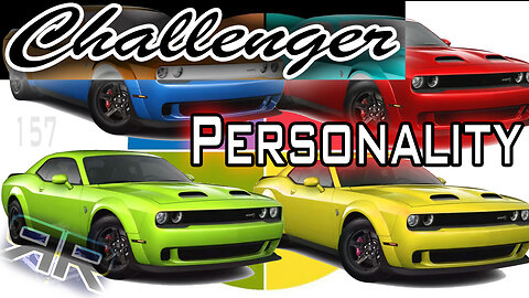 Dodge Challenger Personality Types – What does your trim level say about you?