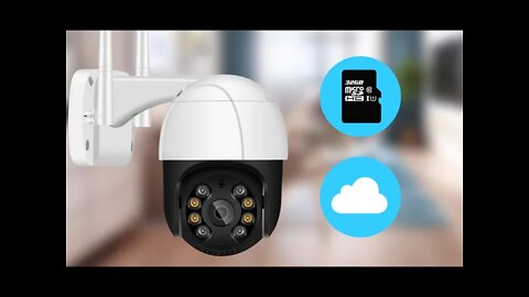 1080P PTZ Wifi IP Camera Outdoor 4X Digital Zoom