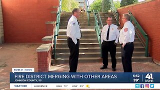 Fire district merging with other areas