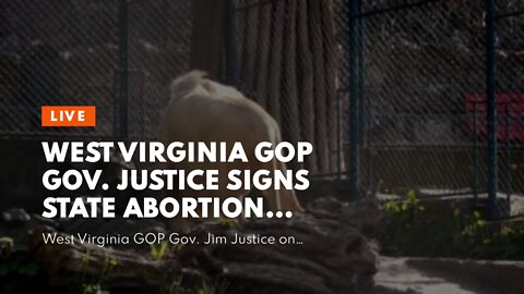 West Virginia GOP Gov. Justice signs state abortion ban into law
