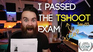 I PASSED THE TSHOOT EXAM!! - CCNP TSHOOT (I also failed)