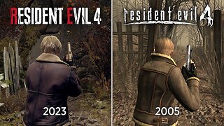 Resident Evil 4 Remake vs Original_Compare physics and details