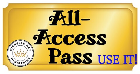 All-Access Pass (Prophetic Word)