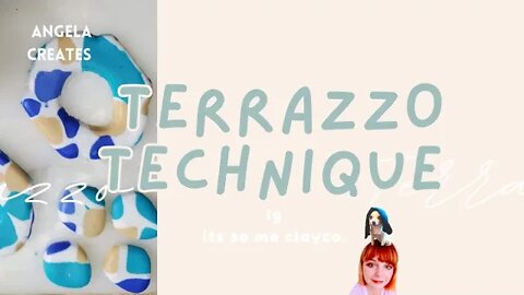 TERRAZZO TECHNIQUE|HOW I DO TERRAZZO POLYMER CLAY