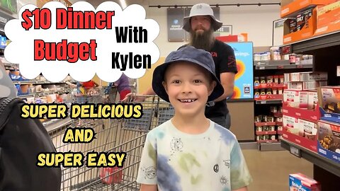 Ky Takes Over Dinner || $10 Budget At Aldi || Teach ‘Em Young
